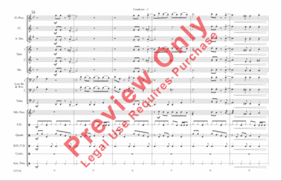 Smooth Marching Band scores gallery preview page 4