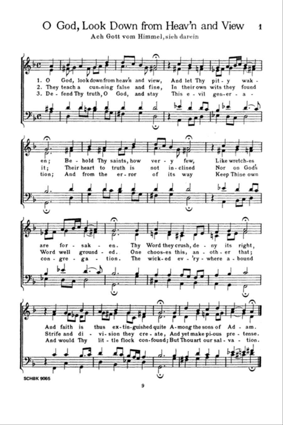 101 Chorales Harmonized by Johann Sebastian Bach 4-Part scores gallery preview page 7