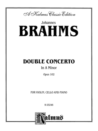 Book cover for Brahms: Double Concerto in A Minor, Op. 102