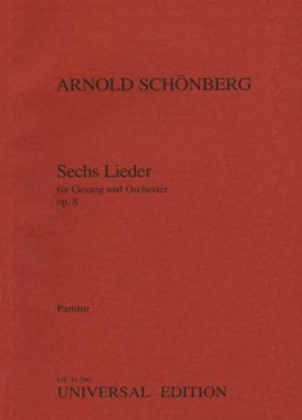 Six Orchestral Songs, Op. 8