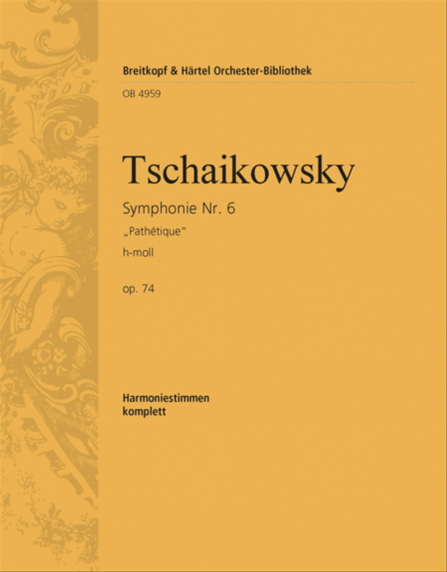 Symphony No. 6 in B minor Op. 74 Orchestra scores gallery preview page 1