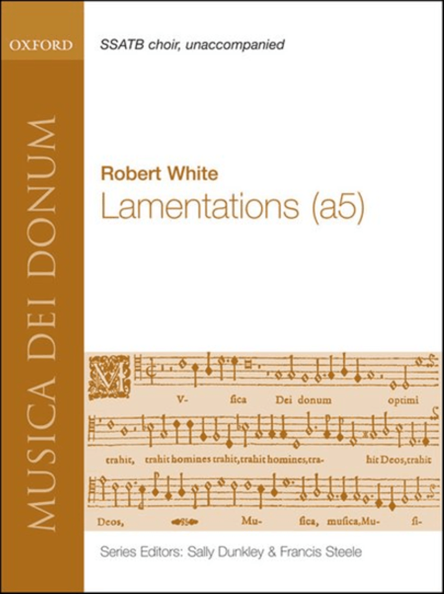 Lamentations SSATB scores gallery preview page 1