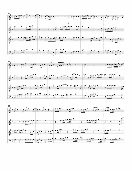 Canzon no.10 a4 (1596) (arrangement for 4 recorders)