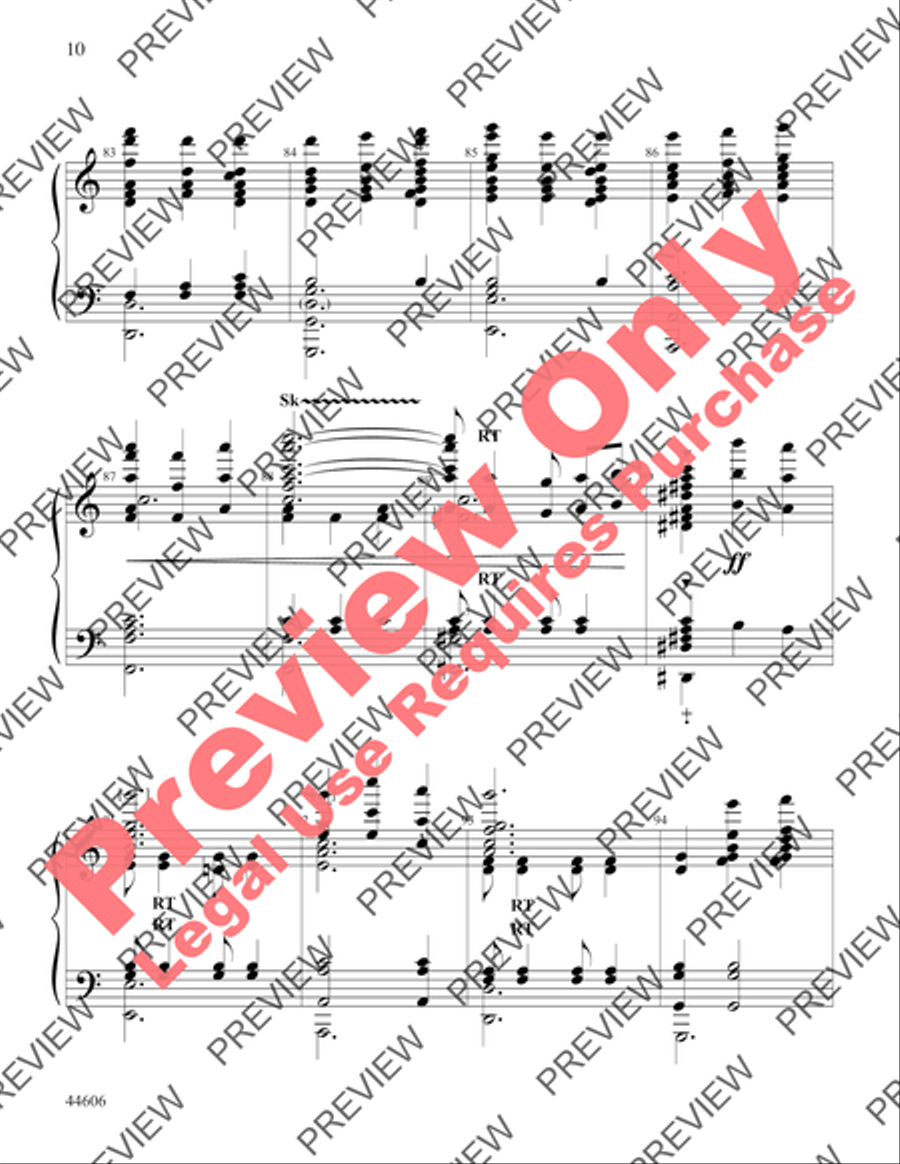 It's the Most Wonderful Time of the Year Handbell Choir scores gallery preview page 10