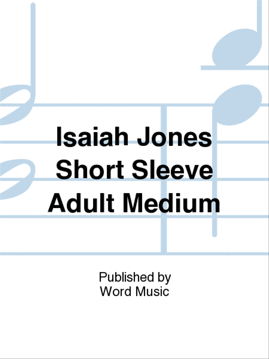 Isaiah Jones and the Seekers of The Lost Christmas Treasure - T-Shirt Short-Sleeve - Adult Medium Choir scores gallery preview page 1