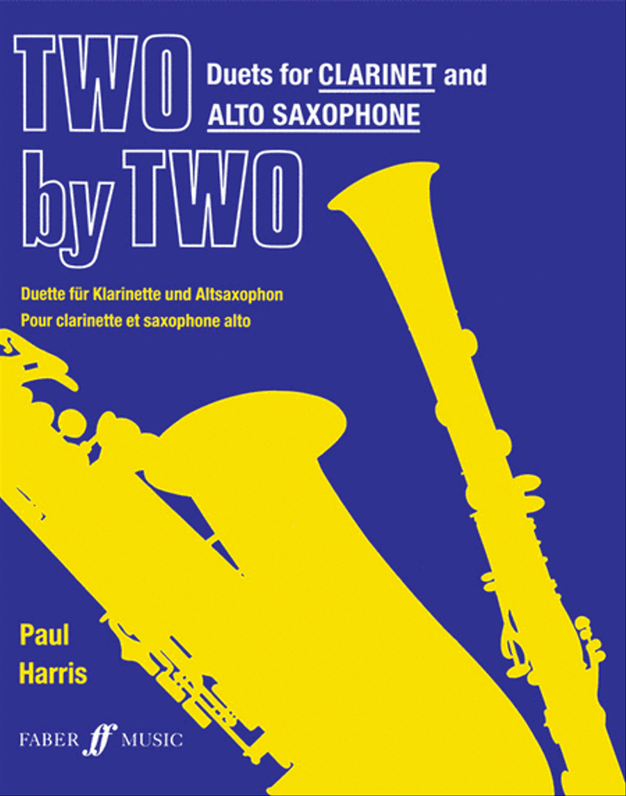 Two by Two Clarinet and Alto Saxophone Duets Woodwind Duet scores gallery preview page 1