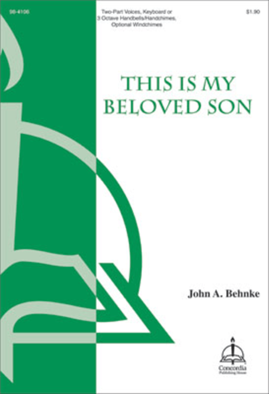 This Is My Beloved Son (Behnke) 2-Part scores gallery preview page 1