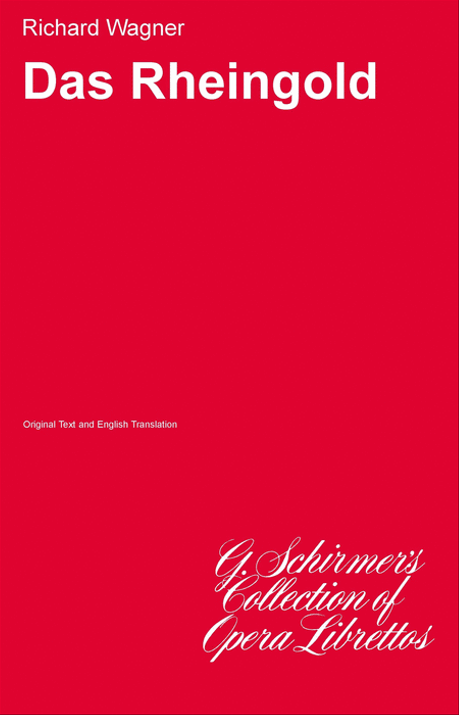 Das Rheingold Das Rheingold Voice scores gallery preview page 1