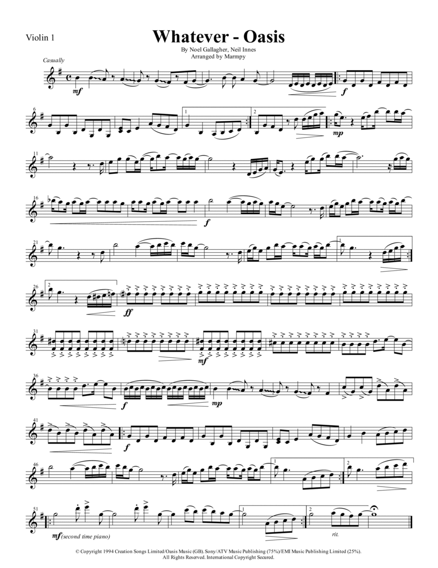 Whatever String Quartet scores gallery preview page 1