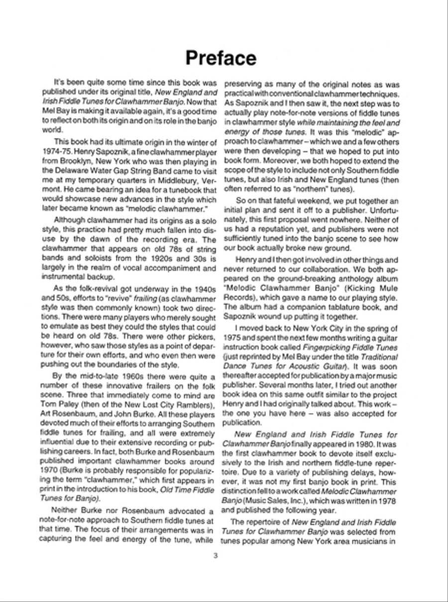 Celtic and New England Fiddle Tunes for Clawhammer Banjo Banjo scores gallery preview page 4