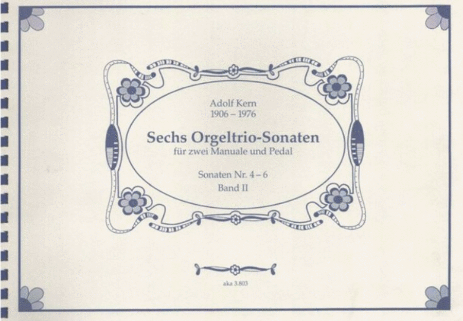 Sechs Orgeltrio-Sonaten II Vol. 2