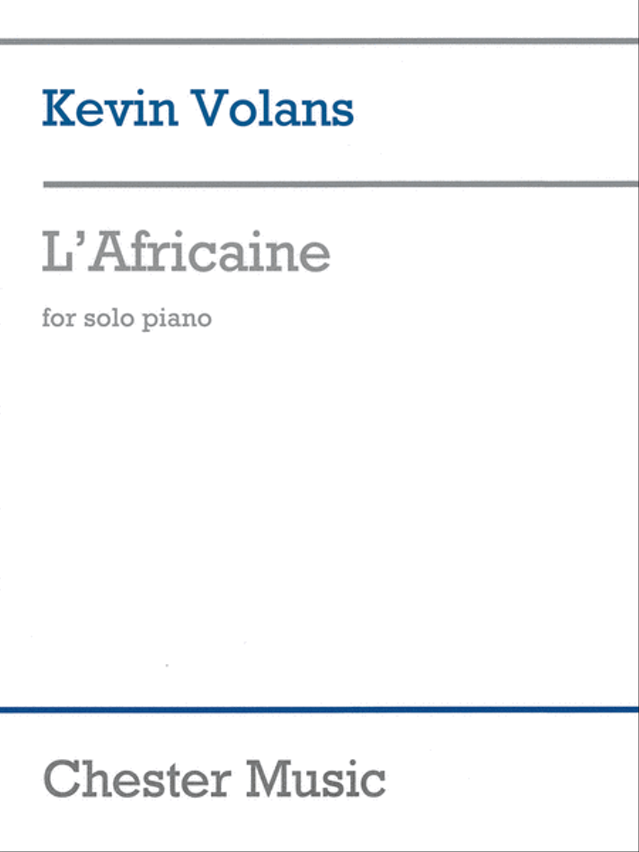 L'Africaine Piano Solo scores gallery preview page 1