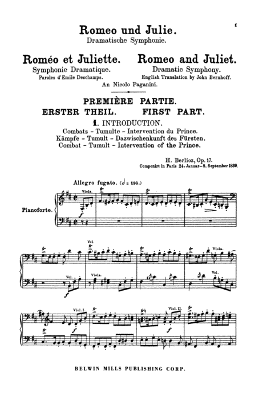 Romeo & Juliet 4-Part scores gallery preview page 4