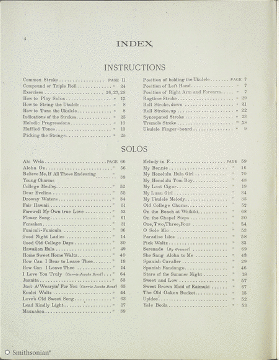 From The Ukulele as a solo Instrument: Kuulei Waltz Ukulele scores gallery preview page 1