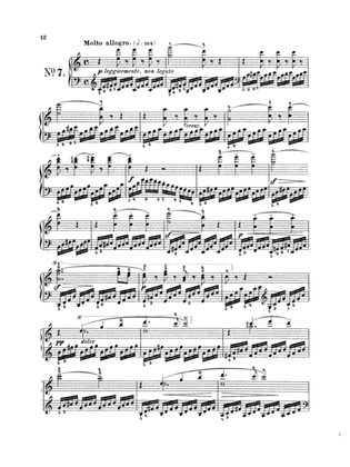 Czerny: School of Velocity, Op. 299 No. 7 (Volume I)