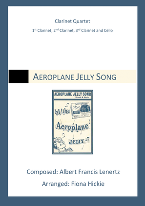 Book cover for Aeroplane Jelly Song