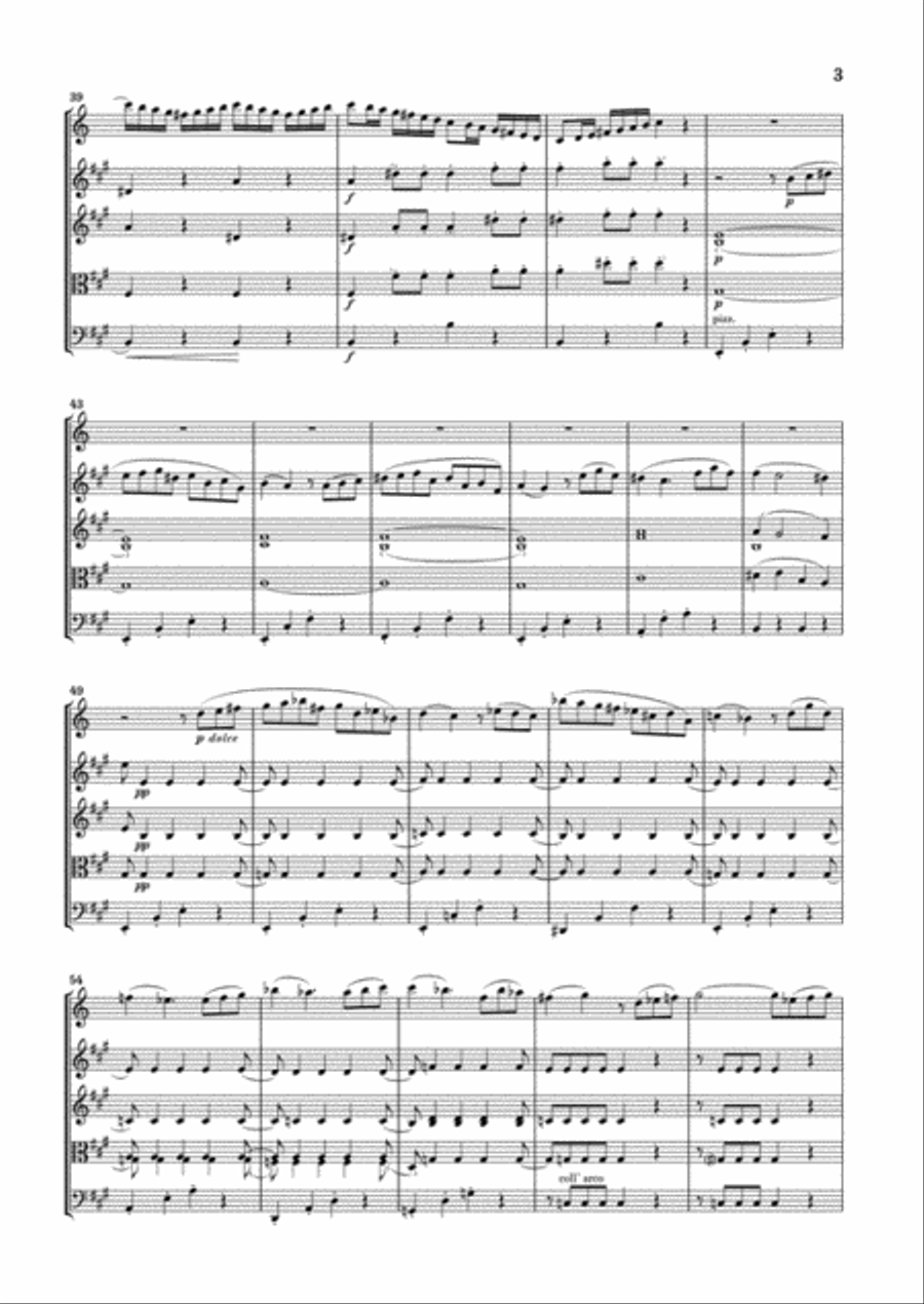 Clarinet Quintet A Major K581 and Fragment K.Anh. 91 (516c) Clarinet scores gallery preview page 4
