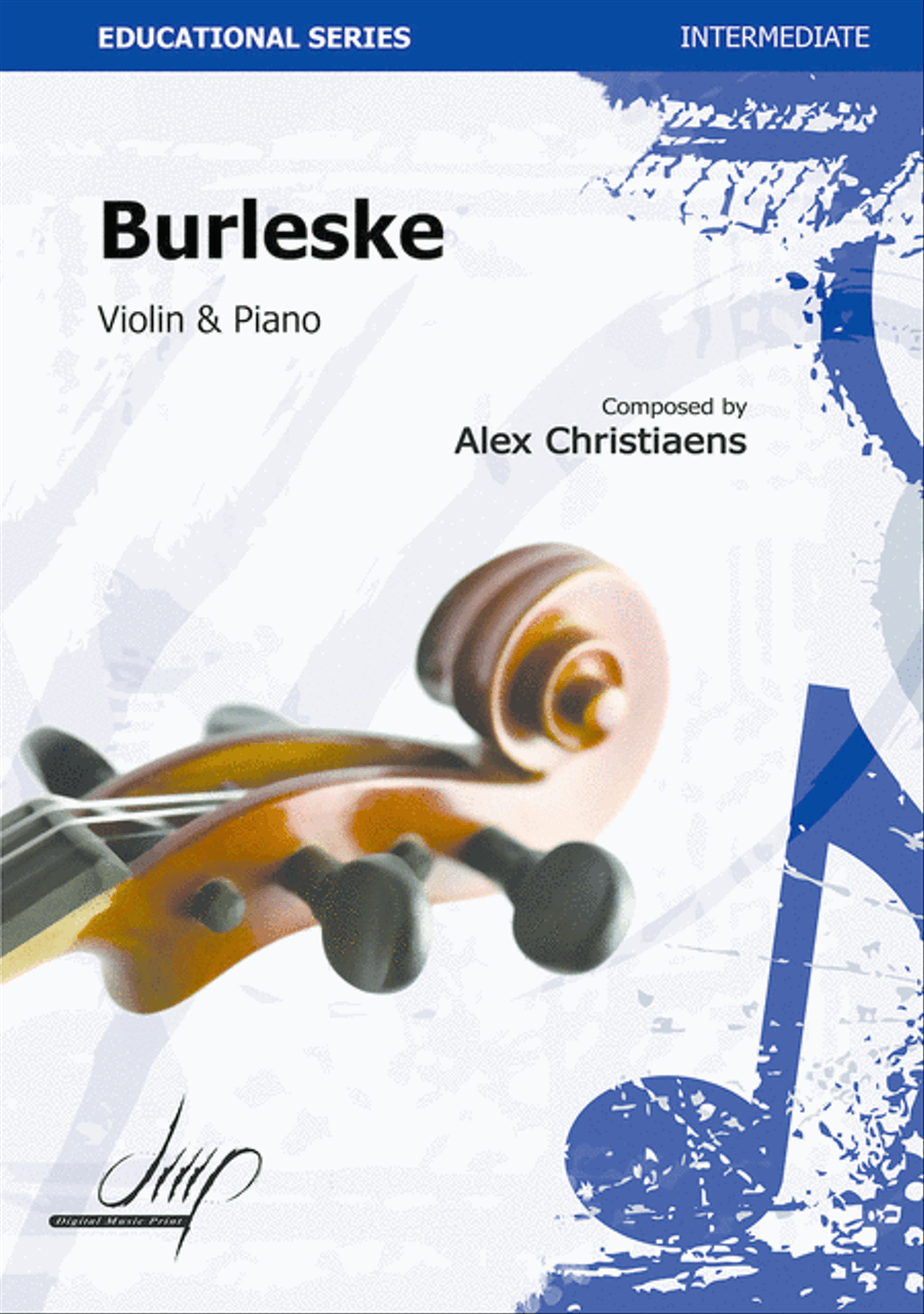 Burleske Violin Solo scores gallery preview page 1