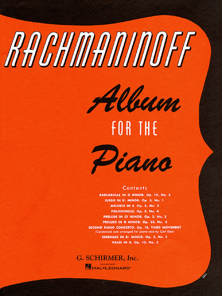 Sergei Rachmaninoff: Album For Piano