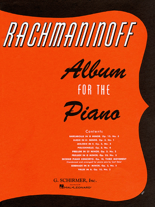 Book cover for Album for Piano