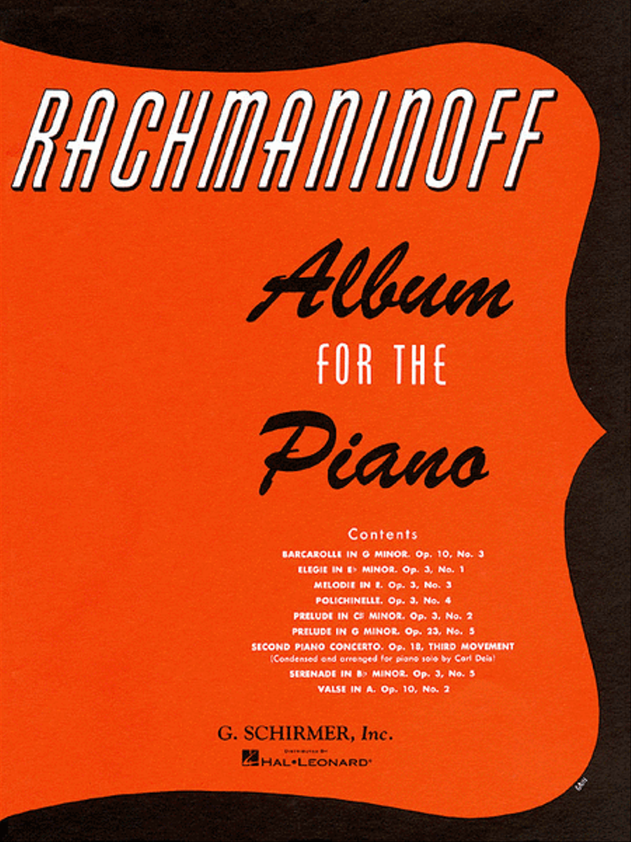 Album for Piano Album for Piano Piano Solo scores gallery preview page 1