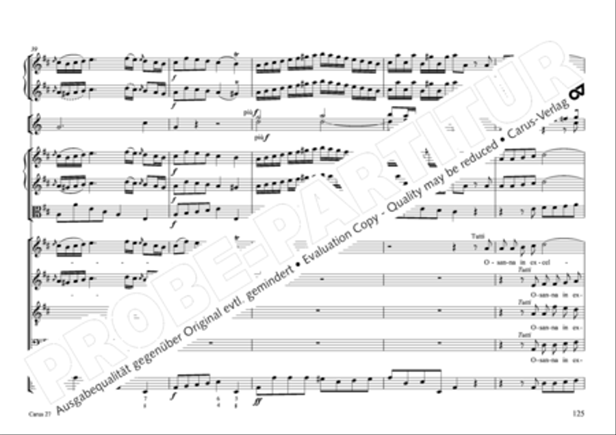 Messa per il Santissimo Natale 4-Part scores gallery preview page 116
