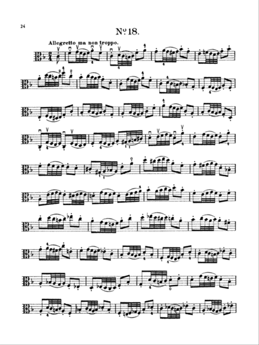 Hofmann: First Studies, Op. 86 Part scores gallery preview page 1