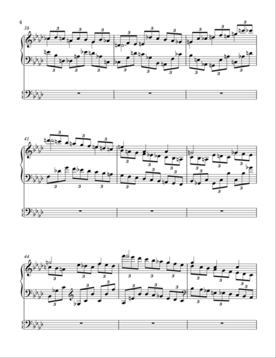 Impersonata: Movements II, III & IV Piano Solo scores gallery preview page 5