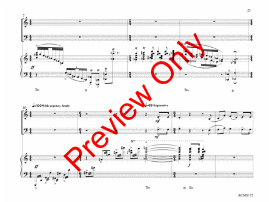 Journey Toward the Eternal Flame Bassoon scores gallery preview page 26