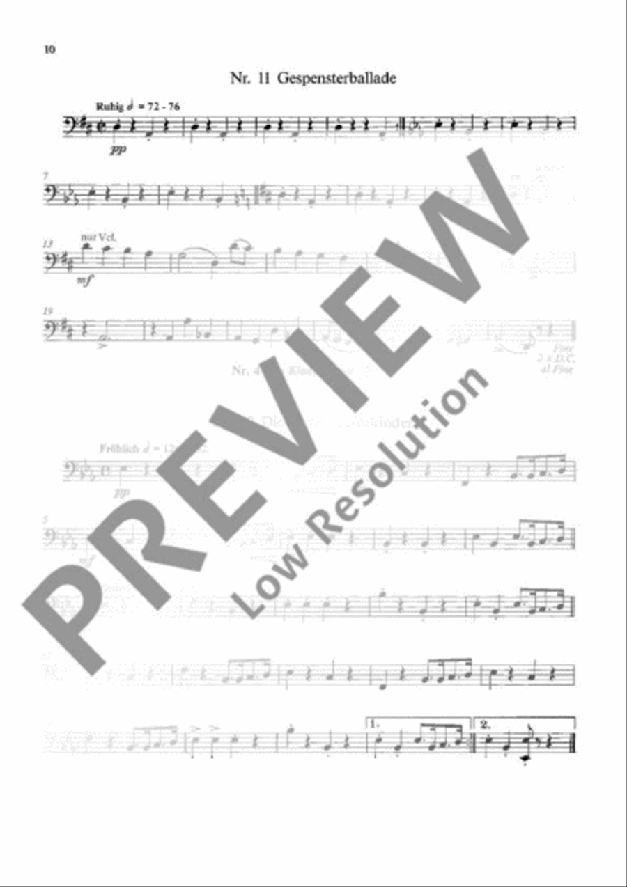 Frieden auf dieser Welt Part scores gallery preview page 11