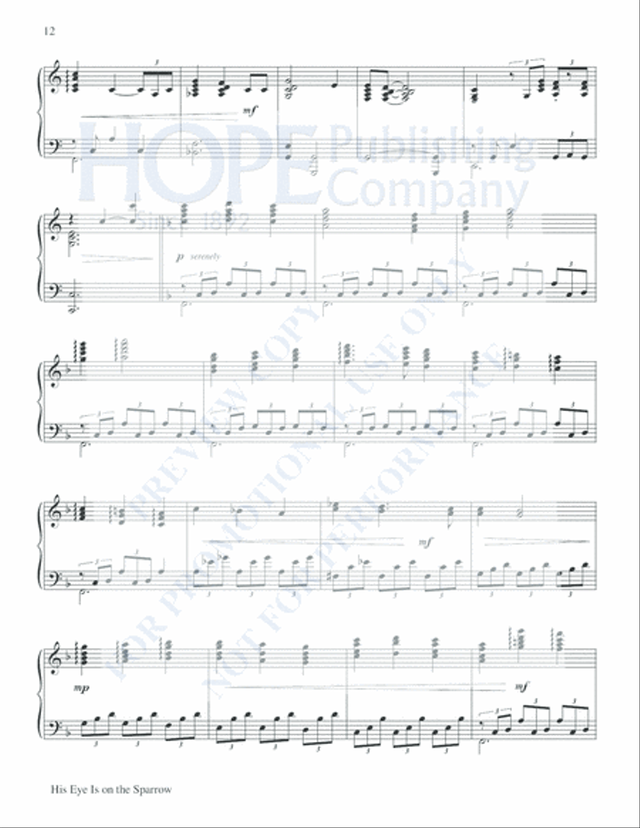 Gospel Greats 2 Piano Solo scores gallery preview page 19