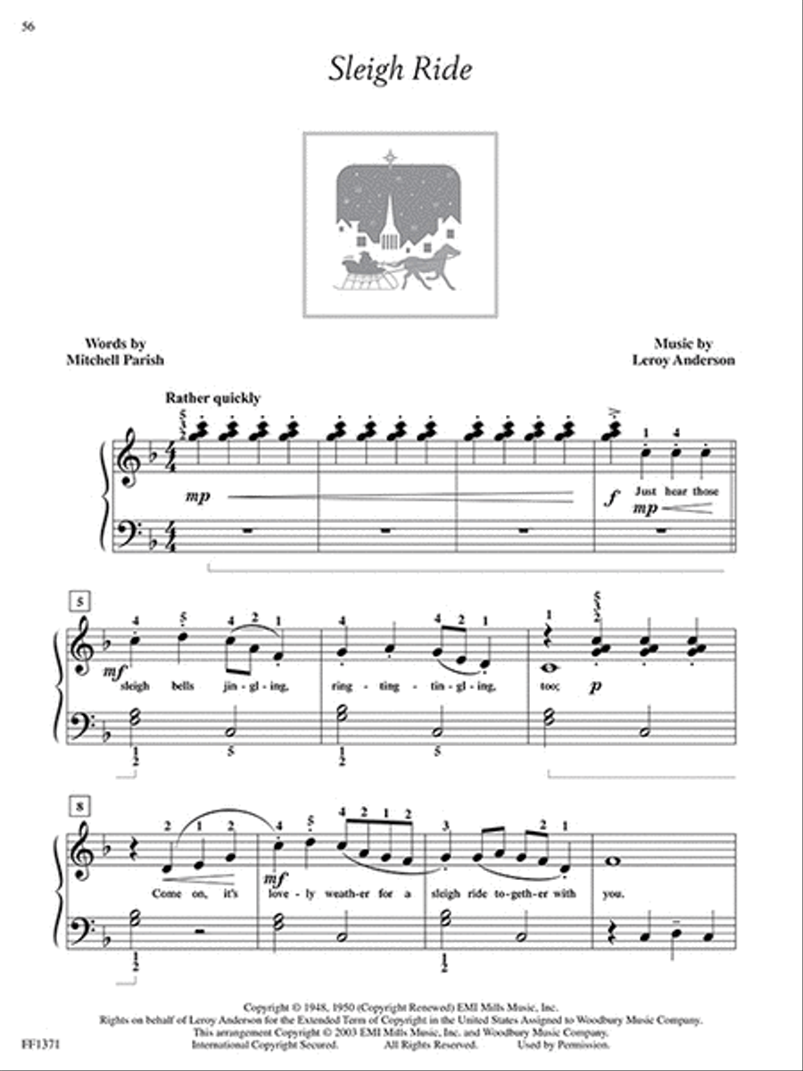 Adult Piano Adventures Christmas – Book 2 Piano Method scores gallery preview page 5