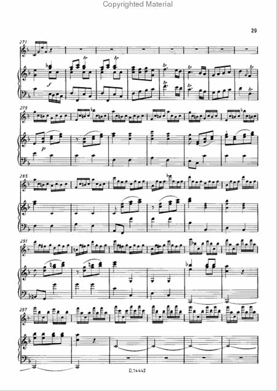Concerto F-Dur Concerto F-Dur School and Community scores gallery preview page 30