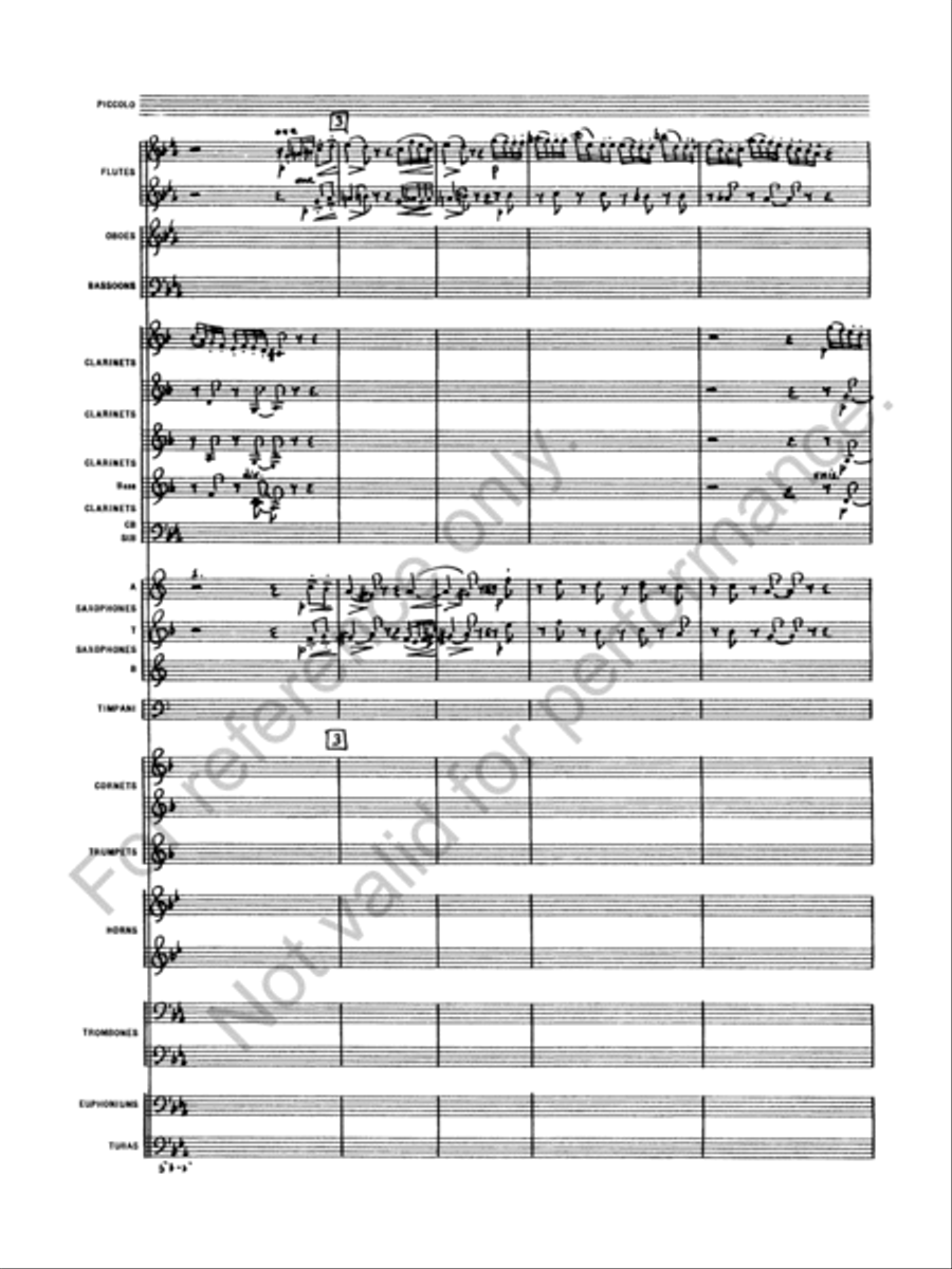 Symphony No. 6 Concert Band scores gallery preview page 7