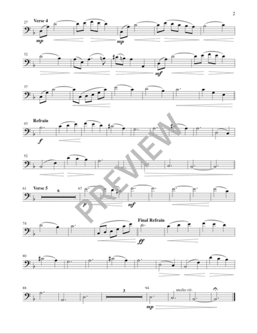 When You Come - Instrument edition Bassoon scores gallery preview page 5