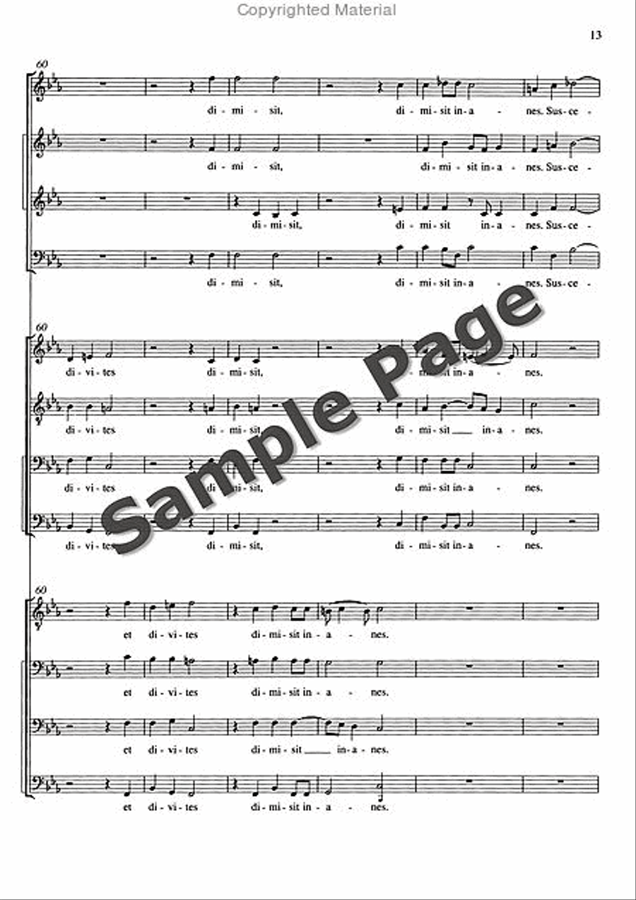 Magnificat Magnificat Mixed Choir scores gallery preview page 14