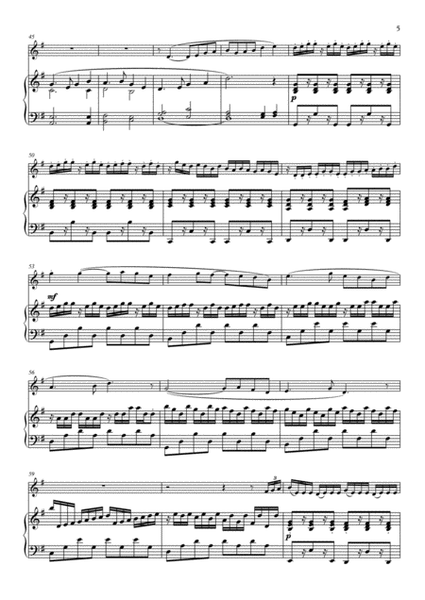 Cherry Blossom for piccolo (flute) and piano