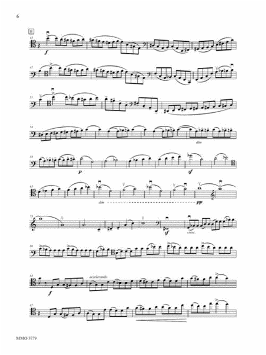 Saint-Saëns – Concerto No. 1 for Violoncello and Orchestra in A minor, Op. 33 Cello Solo scores gallery preview page 5