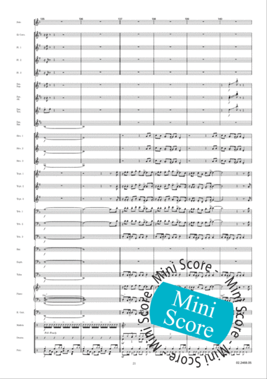 Gloria Estafette Big Band scores gallery preview page 25