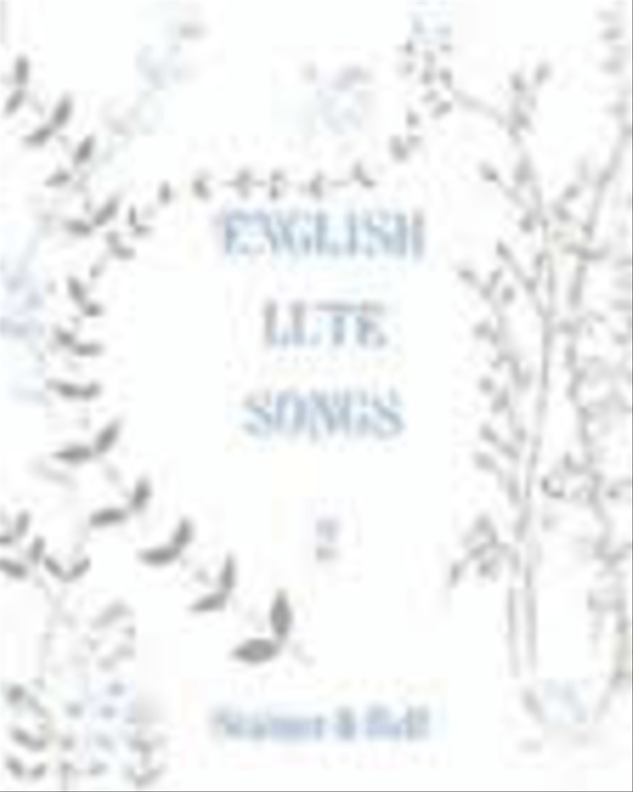 English Lute Songs. Book 2 Lute scores gallery preview page 1