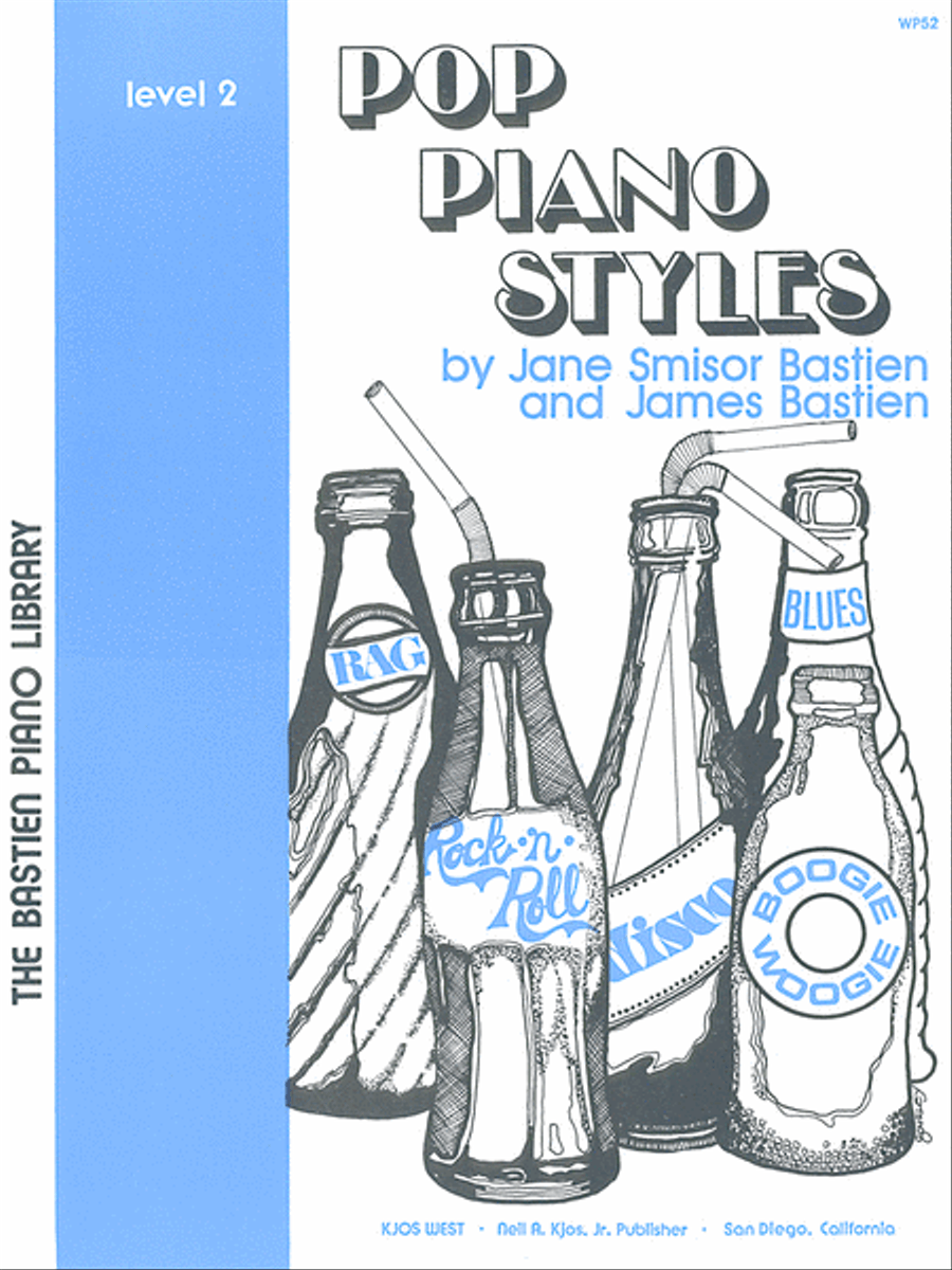 Pop Piano Styles, Level 2 Piano Method scores gallery preview page 1
