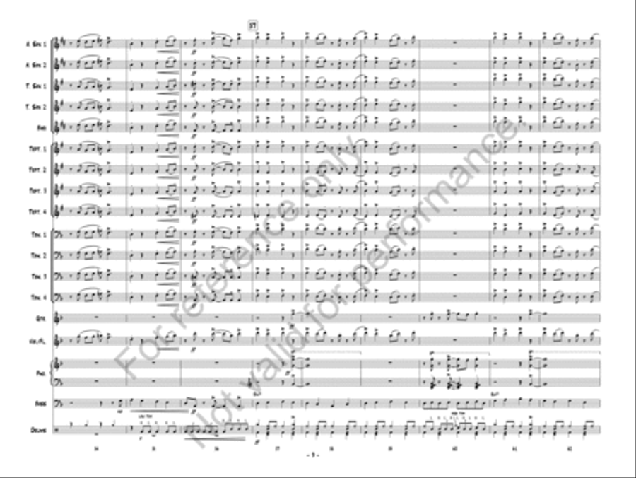 Two-Lip Blues Jazz Ensemble scores gallery preview page 10