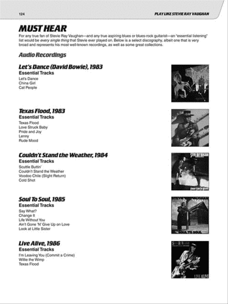 Play like Stevie Ray Vaughan Guitar scores gallery preview page 8