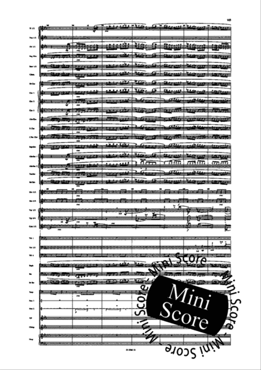 Fifth Symphony Fifth Symphony Concert Band scores gallery preview page 110