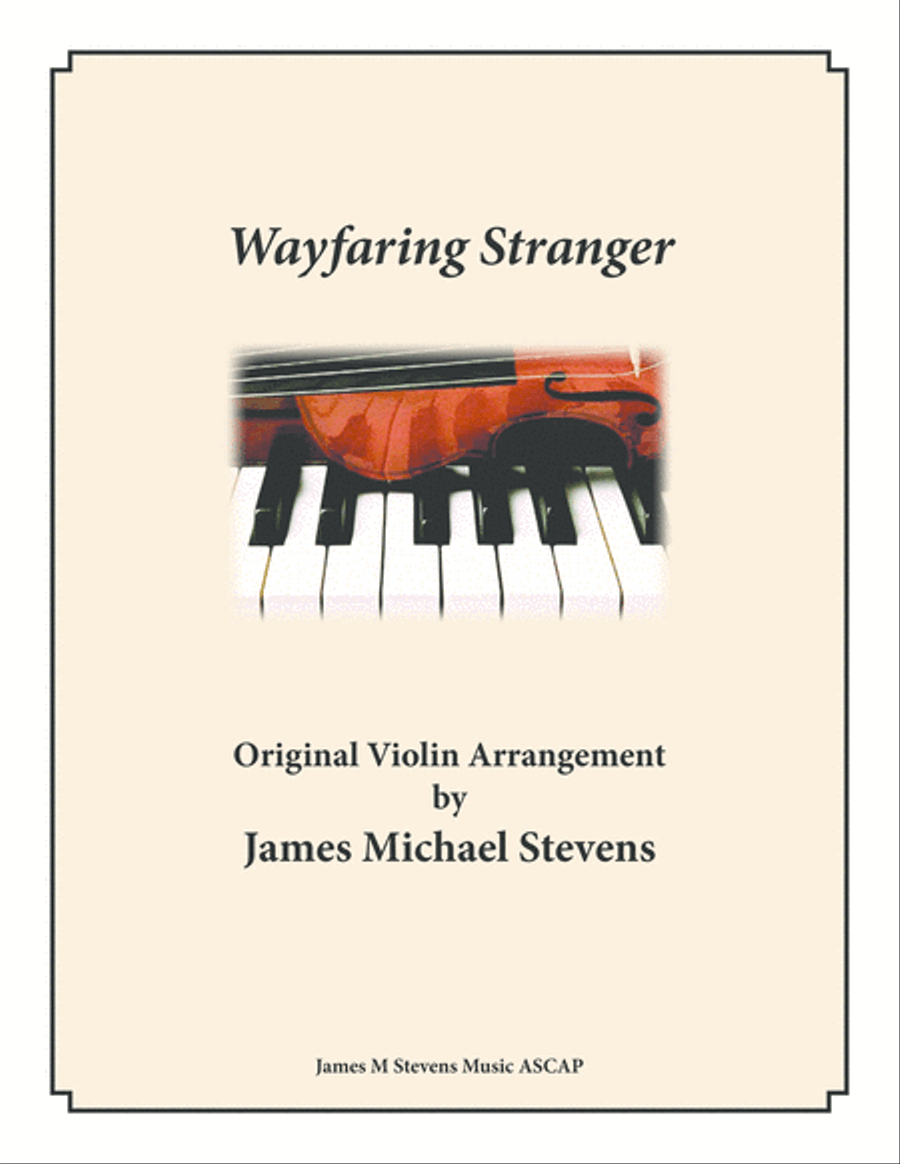 Wayfaring Stranger - Slow Jazz Violin & Piano Violin Solo scores gallery preview page 1