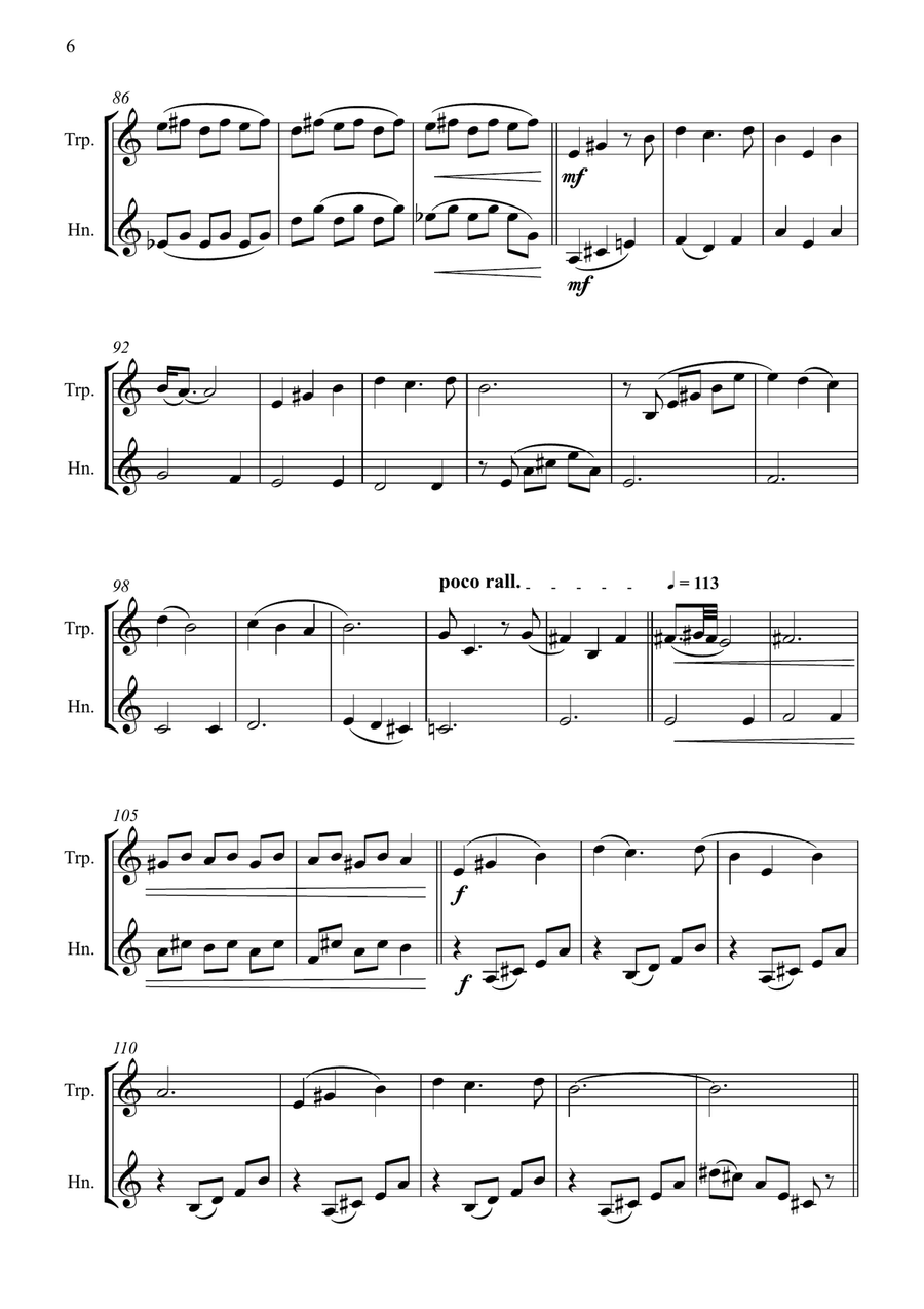 Deliver Us Brass Duet scores gallery preview page 6
