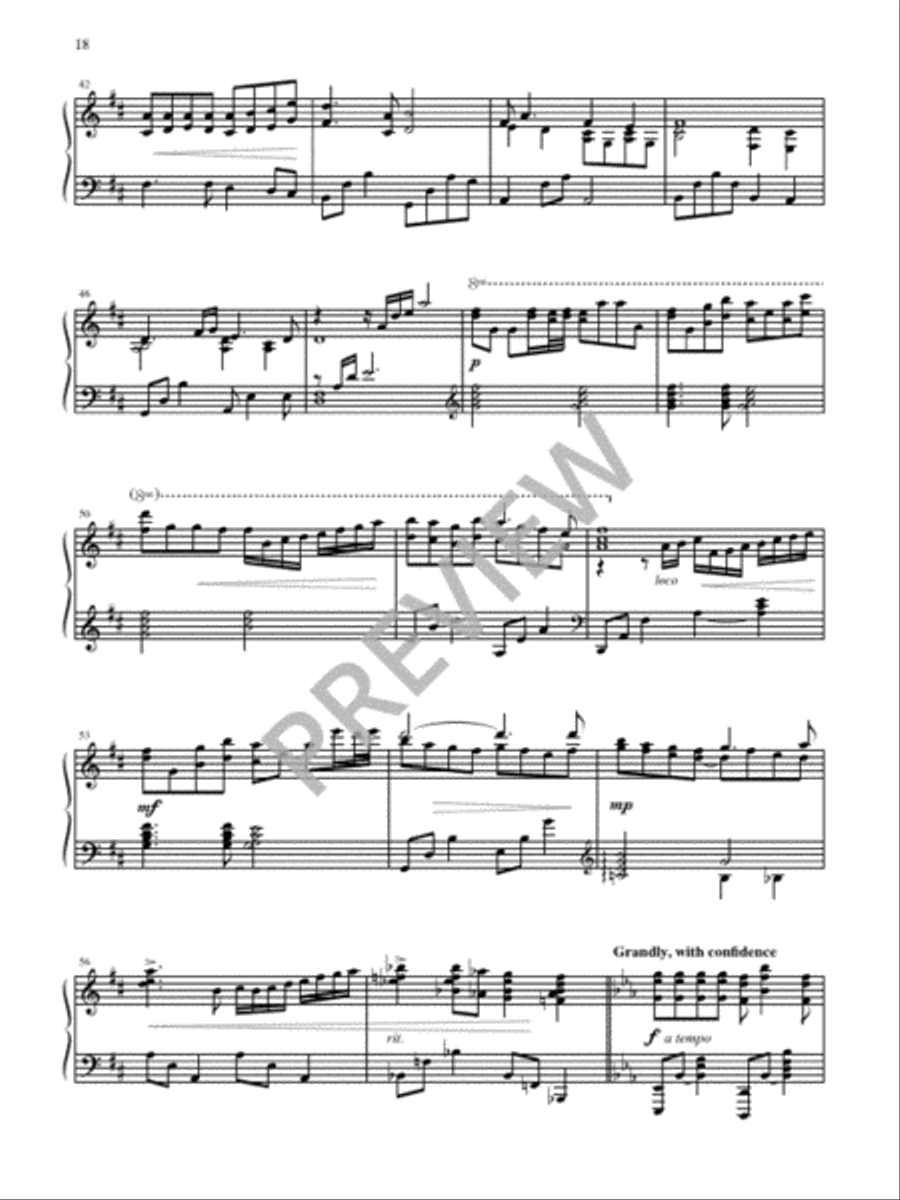 Seasons of Grace - Volume 3 Piano Solo scores gallery preview page 20