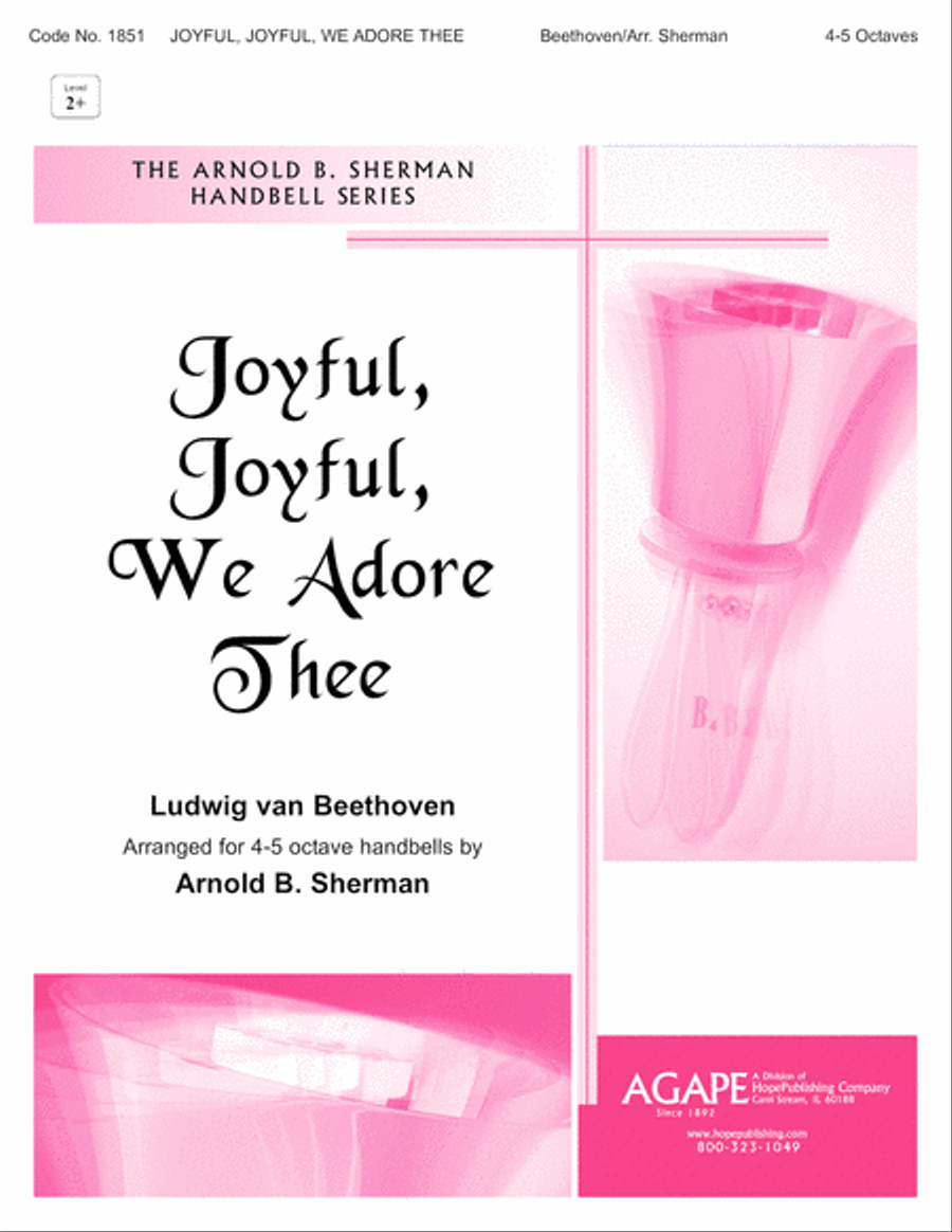 Joyful, Joyful, We Adore Thee 5-Octaves scores gallery preview page 2