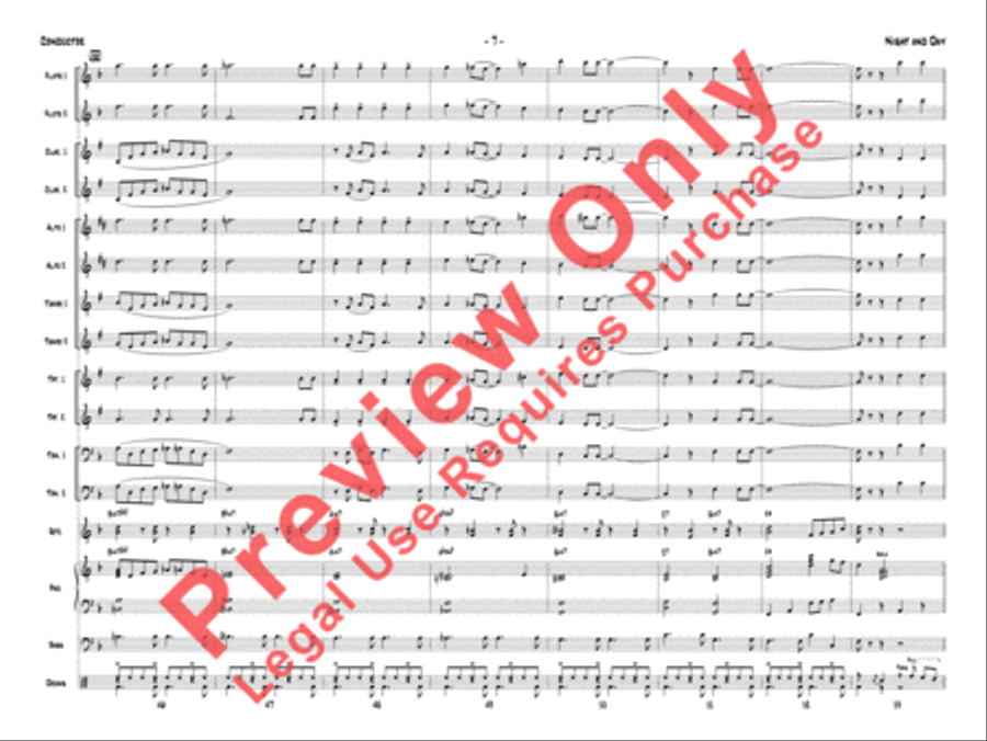 Night and Day Jazz Ensemble scores gallery preview page 10