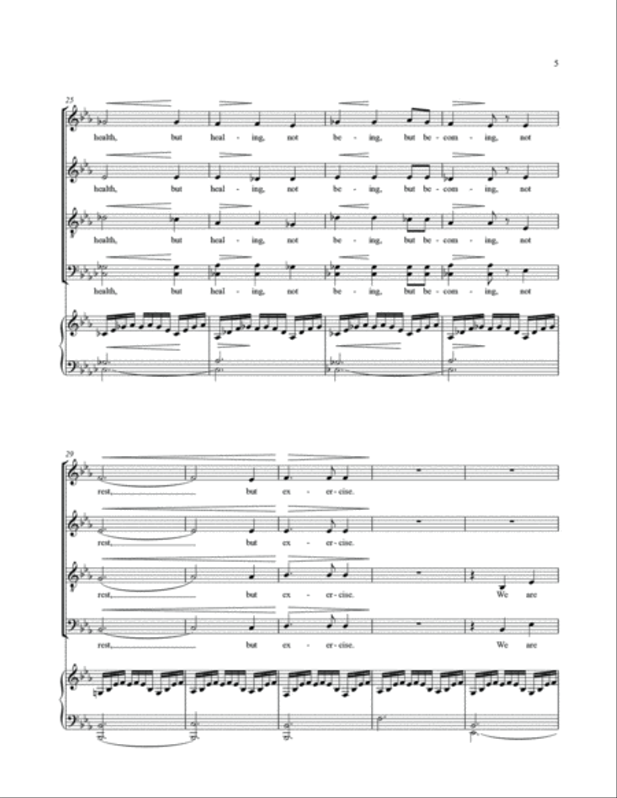 Luther's Words 4-Part scores gallery preview page 5